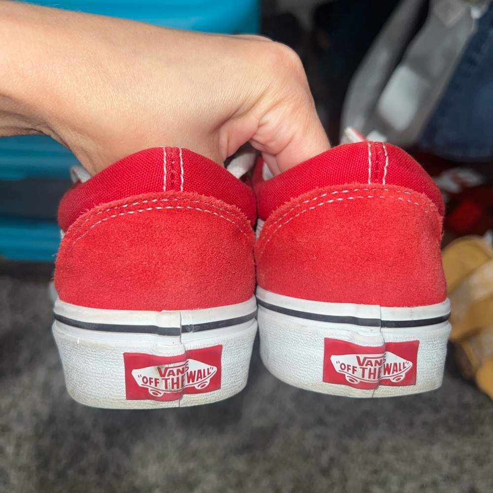 Red Vans - Picture 2 of 3